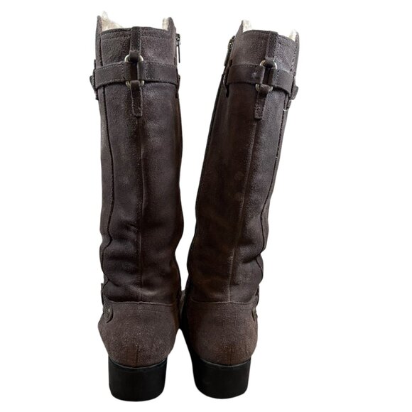 UGG Jillian Gray Suede Knee Boots - Picture 5 of 12